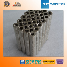 Small Strong Ring Neodymium Nickel Magnet